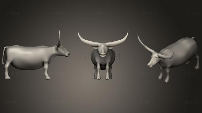 3D model Buffalo (STL)